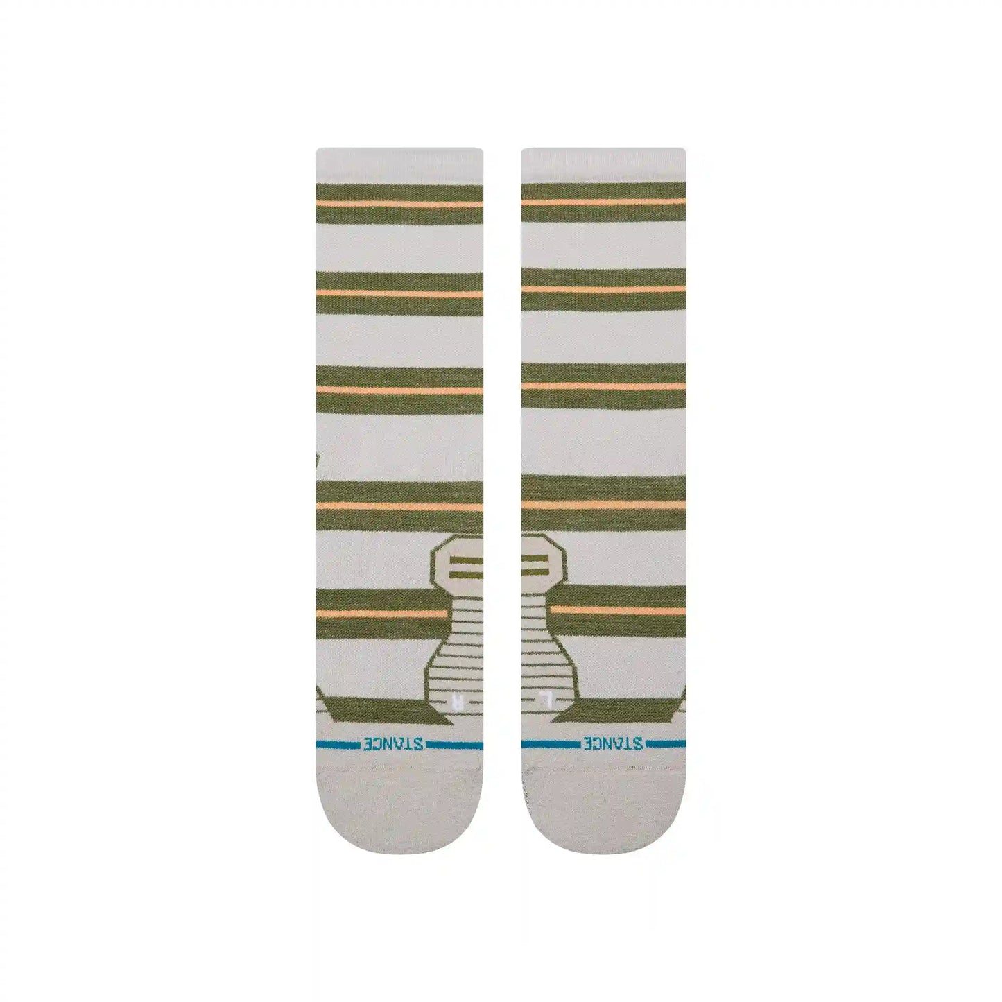 STRIPED IT LIGHT WOOL CREW