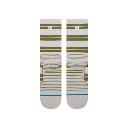 STRIPED IT LIGHT WOOL CREW