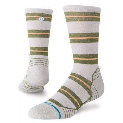 STRIPED IT LIGHT WOOL CREW