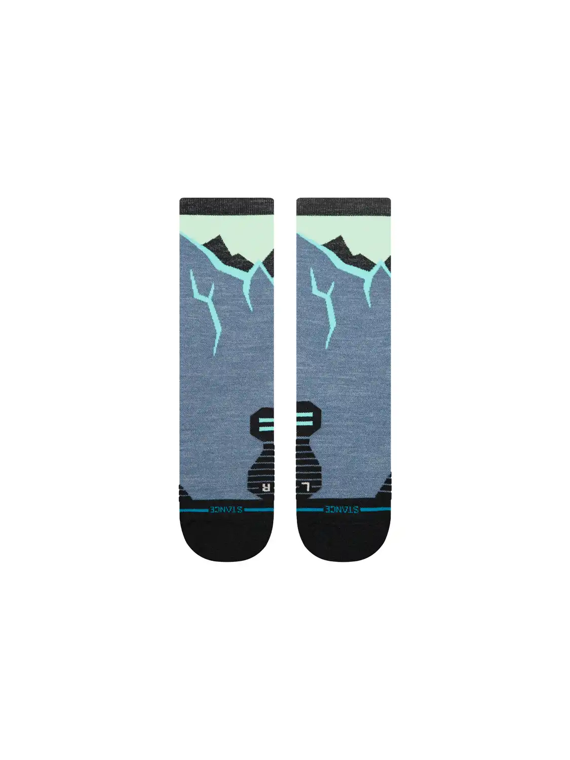 ICY MOUNTAIN LIGHT WOOL CREW