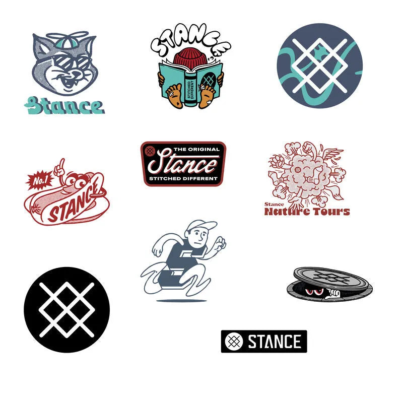 STANCE STICKER PACK