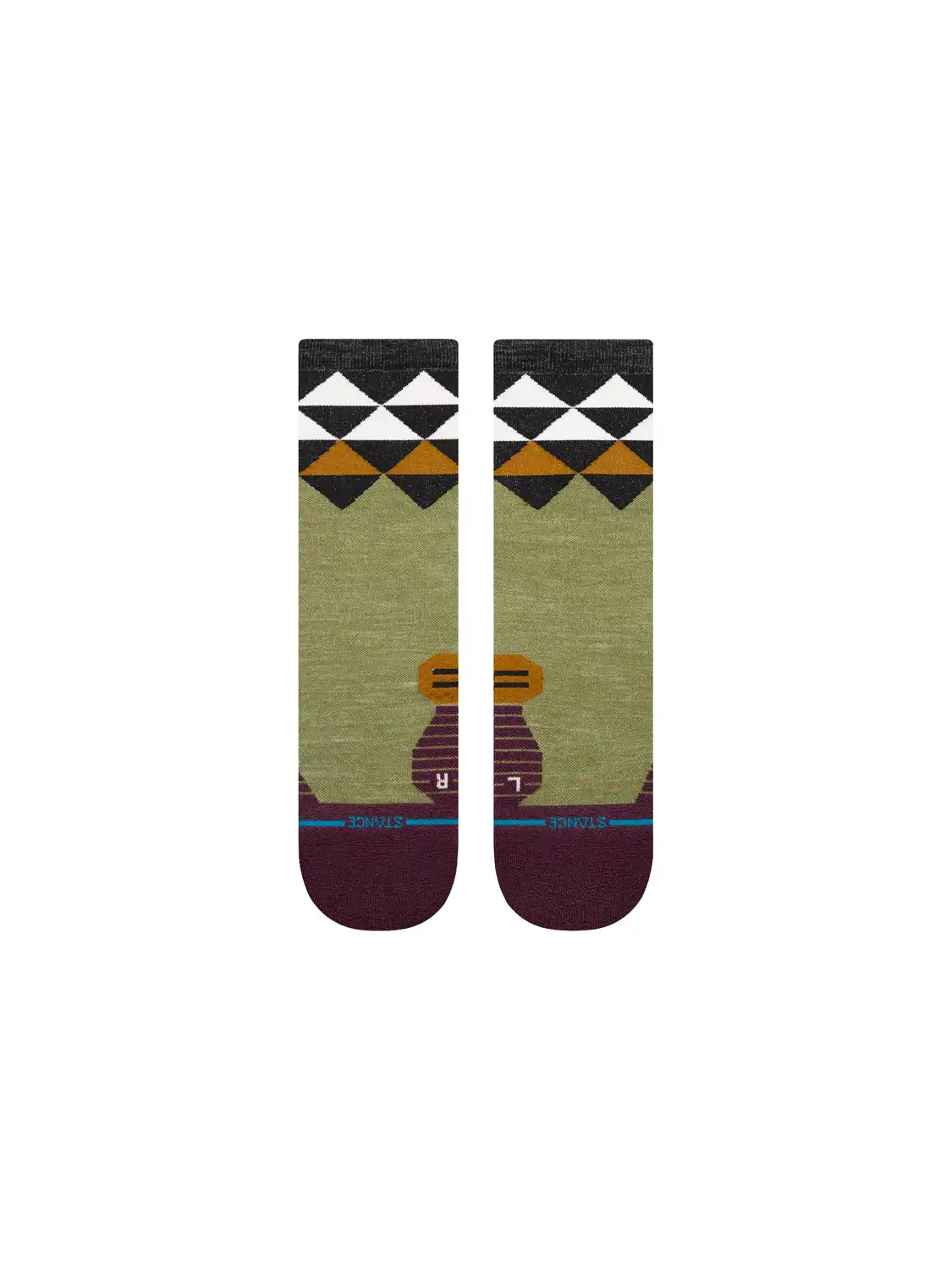 QUADRILATERAL LIGHT WOOL CREW