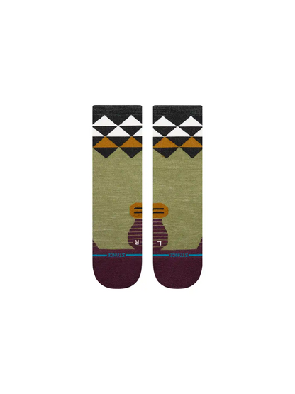 QUADRILATERAL LIGHT WOOL CREW