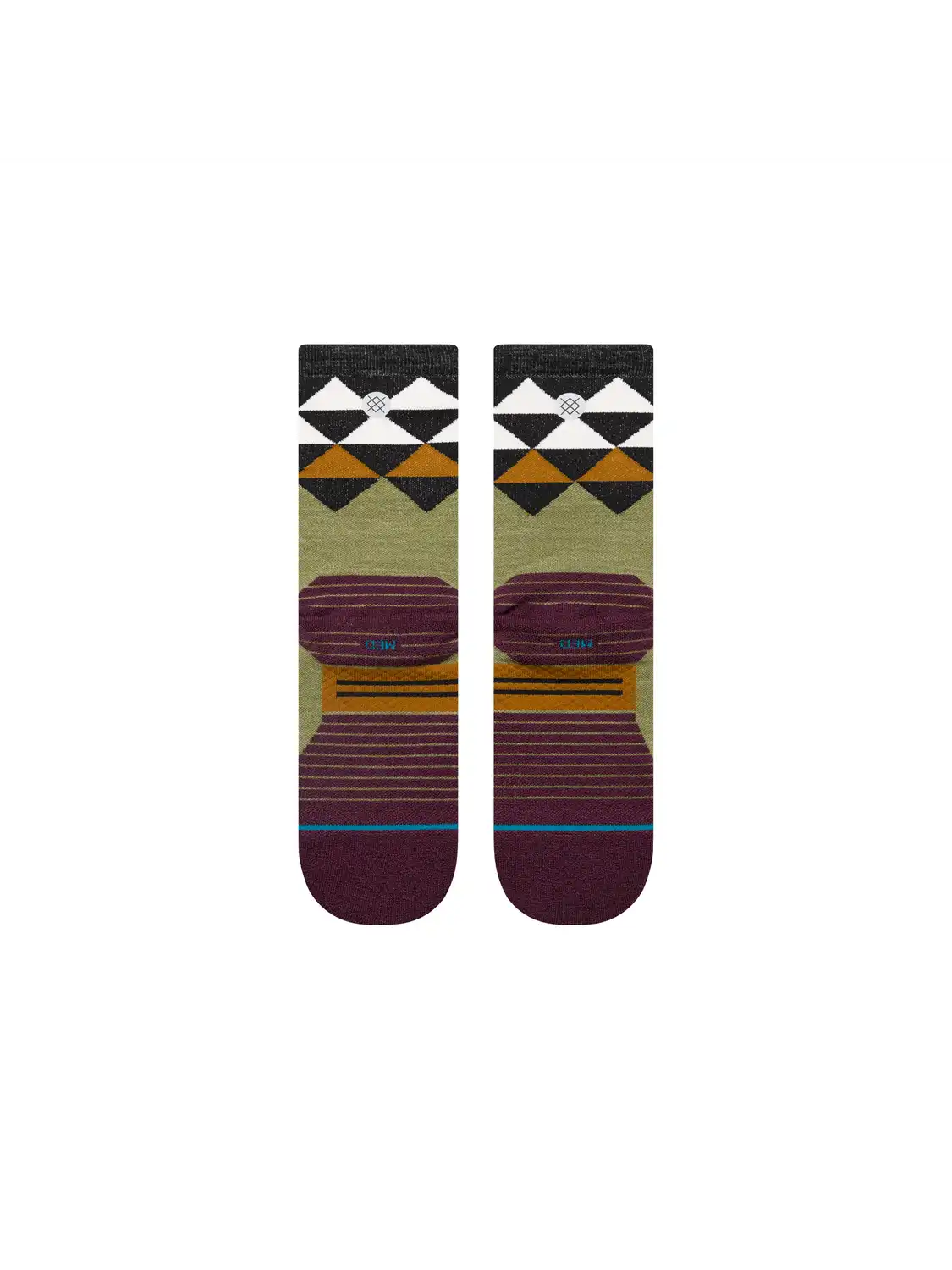 QUADRILATERAL LIGHT WOOL CREW